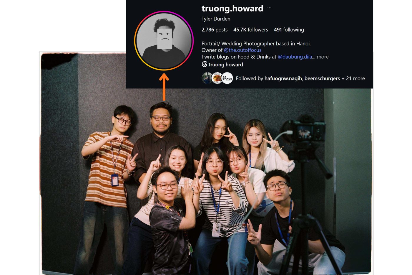 Mr Truong Hoang · Industry guest, film photography